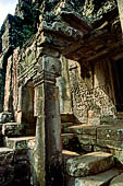 Angkor Thom - Bayon temple, bas-reliefs of the second enclosure eastern gallery northern part 